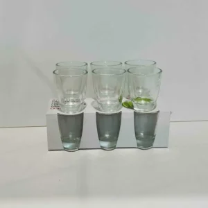 SET 6 PAHARE SHOT 45ML EDCO