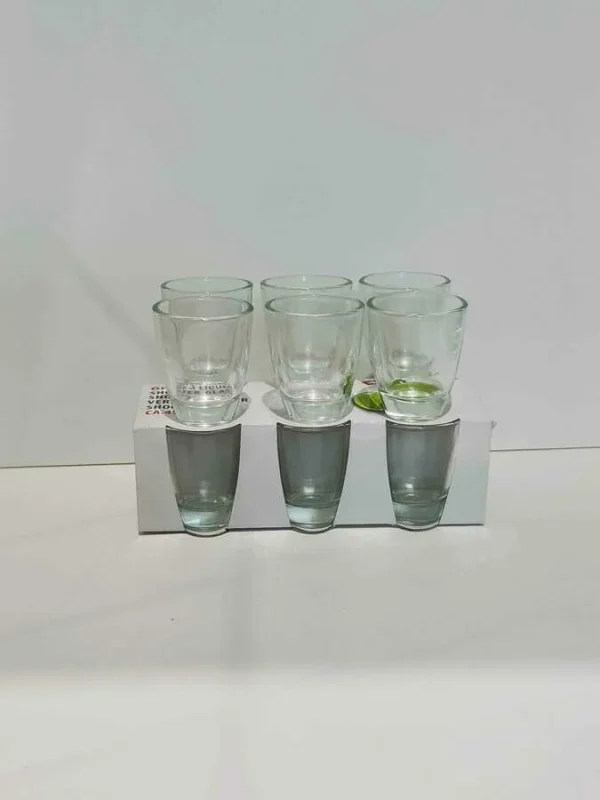 SET 6 PAHARE SHOT 45ML EDCO