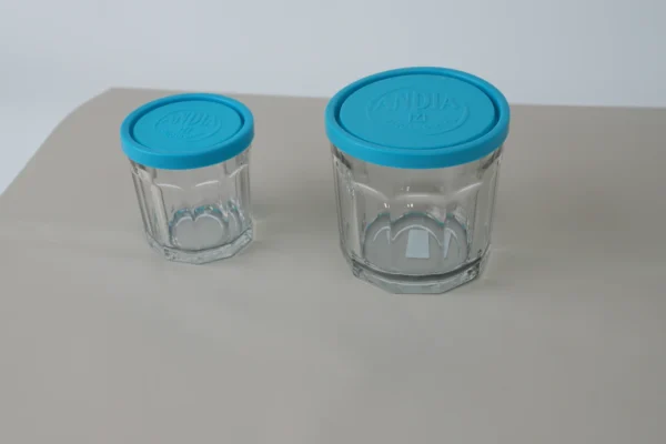 Set 2 Boluri Yena Cu Capac De Silicon Andia - imagine 6