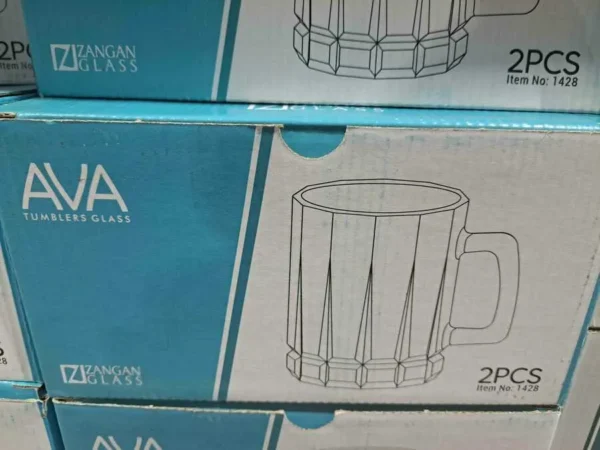 SET 2 CANI STICLA 360ML AVA