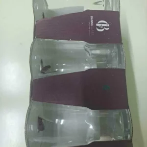 6PCS - PAHARE ROCK LORD GLASS 6/SET
