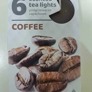 SET LUMANARI PARFUMATE COFFEE 8*12CM 6BUC