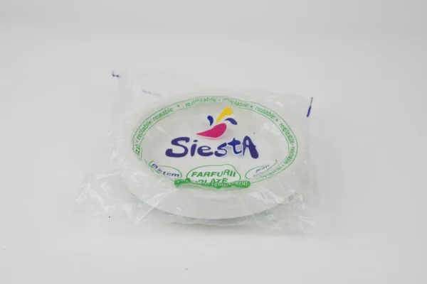 Farfurii Plate Din Platic (21Cm) 50 Buc - imagine 2