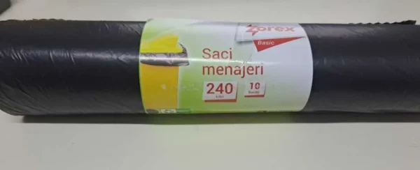 SACI MENAJ NEGRI ZOREX 10/ROLA 240 L GSM 540