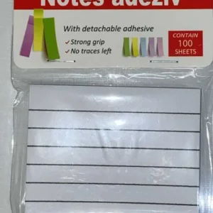 NOTES ADEZIV 100PAG