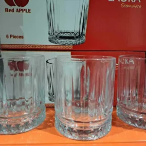 6PCS 250ML - SET 6 PAHARE LAURA 250ML