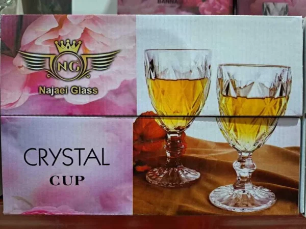 6PCS - SET 6 PAHARE NAJAEI DIAMOND 250ML