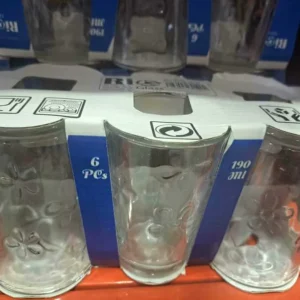 6PCS - SET 6 PAHARE RIO LORD GLASS
