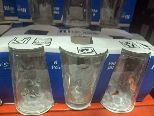 6PCS - SET 6 PAHARE RIO LORD GLASS