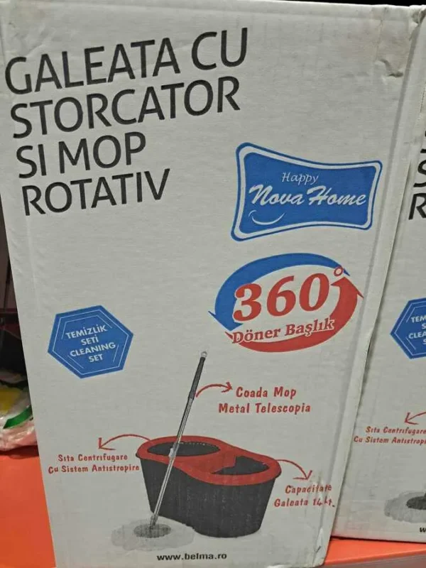 GALEATA CU STORCATOR 14L MOP ROT.