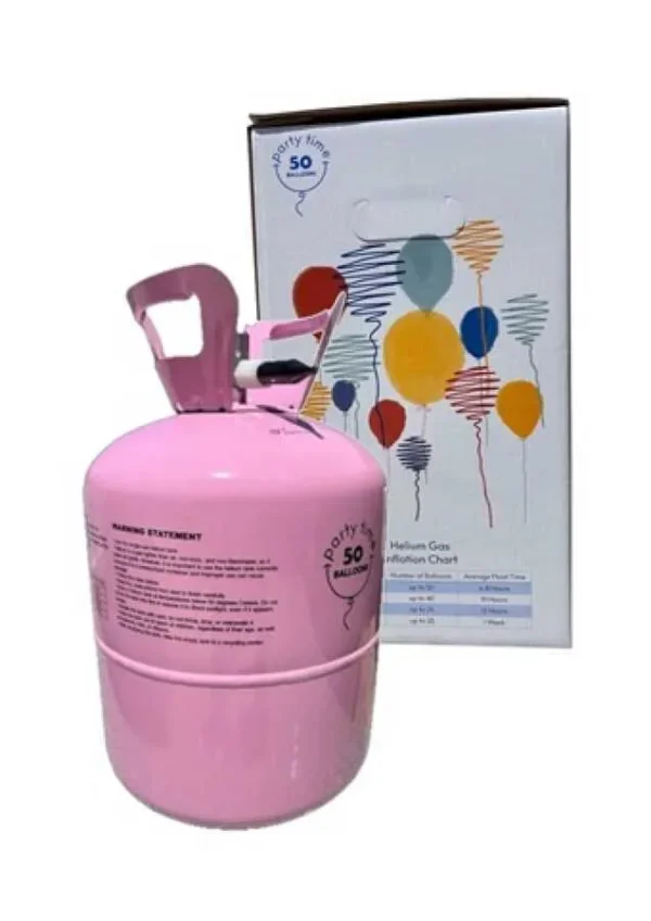 BUTELIE HELIU DE UNICA FOLOSINTA PENTRU 30 BALOANE